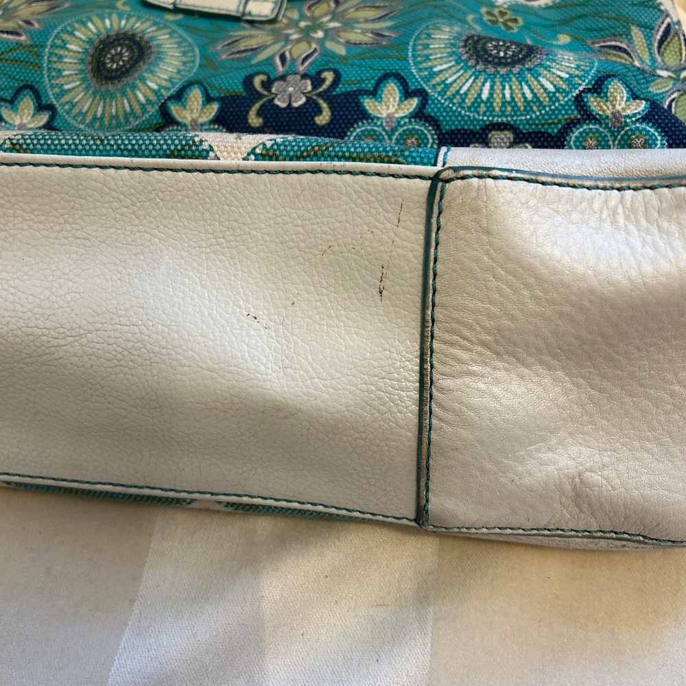 šš»- THE SAK Summer Handbag | Purse | Shoulder Bag Hight blu/white flower pr⦠- Picture 7 of 9